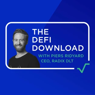 The DeFi Download podcast cover.